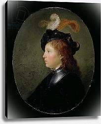 Постер Доу Герард Portrait of a Young Man, 1663