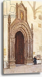 Постер Пиза Альберто South Doorway of Cathedral, Palermo