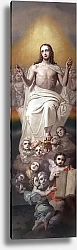 Постер Боровиковский Владимир Спаситель в окружении ангелов