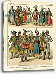 Постер Критцмейстер Альберт (грав) Slavonic Costume 1500
