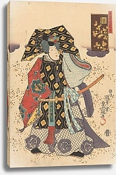 Постер Утагава Кунисада An Actor with an Elaborate Robe