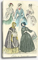 Постер Fashions for January 1847 1