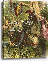 Постер Гиберрт Джон Сэр Sir Lancelot du Lake