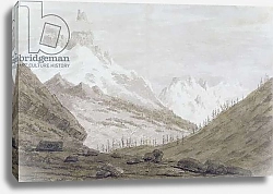Постер Козенс Джон (акв) Between Chamonix and Martigny, 1776