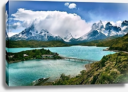 Постер Национальный парк Торрес-дель-Пейн, Чили