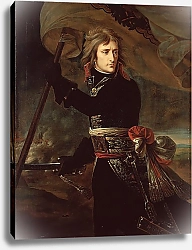 Постер Грос Барон General Bonaparte on the Bridge at Arcole, 17th November 1796