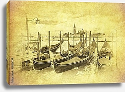 Постер Италия. Венеция. Винтаж