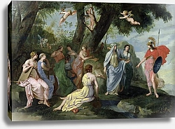 Постер Стелла Жак Minerva with the Muses
