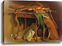 Постер Роланд Генри The Musician's Table, c.1760