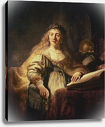 Постер Рембрандт (Rembrandt) Saskia as Minerva