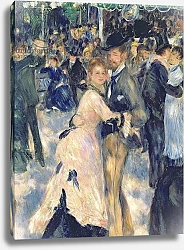 Постер Ренуар Пьер (Pierre-Auguste Renoir) Ball at the Moulin de la Galette, 1876 2