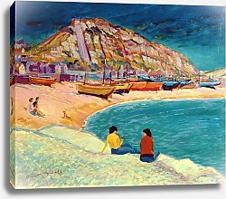 Постер Тиндалл Роберт (совр) Hastings: beach scene