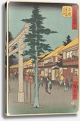 Постер Утагава Хирошиге (яп) Mishima