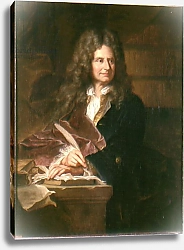 Постер Ригауд Ниацин Nicolas Boileau after 1704
