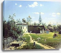 Постер Поленов Василий Московский дворик 2