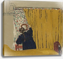 Постер Вюйар Эдуар The Yellow Curtain, c.1893