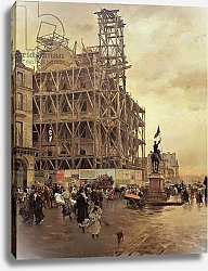 Постер Ниттис Джузеппе The Place des Pyramides, Paris, 1875