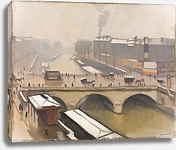 Постер Альбер Марке View of the Pont Saint-Michel in Paris