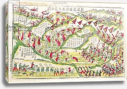 Постер Школа: Китайская 19в. The Battle of Son tay during the Franco-Chinese War of 1885, 1885-99