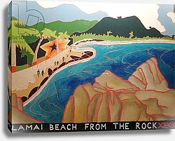 Постер Джоэл Тимоти Lamai Beach from the rock,2000,