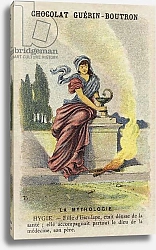 Постер Школа: Французская Богиня здоровья Hygeia. 19 век