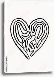 Постер Линия сердца