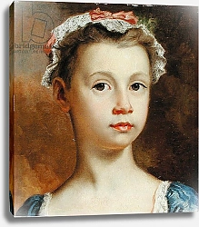 Постер Хаймор Джозеф Sketch of a Young Girl, c.1730-40
