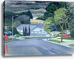 Постер Ганц Ховард (совр) Looking Down My Street, 2000