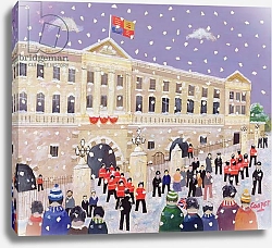 Постер Купер Уильям (совр) Snow at Buckingham Palace