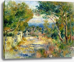 Постер Ренуар Пьер (Pierre-Auguste Renoir) L'Estaque, 1882