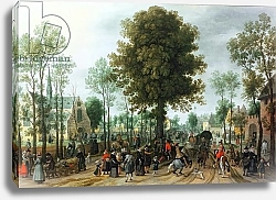 Постер Вранкс Себастьян Frederick V and his bride Elizabeth entering Zeeland, May 1613