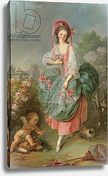 Постер Давид Жак Луи Portrait of Mademoiselle Guimard as Terpsichore