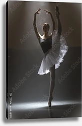 Постер Балерина в белой пачке