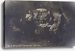 Постер Маковский Владимир Evening Get-together, 19th Century