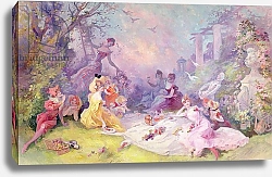 Постер Шере Жюль 'Le Déjeuner sur l'herbe', 1904