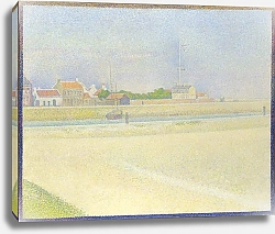 Постер Сера Жорж-Пьер (Georges Seurat) Канал в Грейвлайнс, Гранд Форт-Филипп