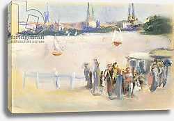 Постер Либерман Макс View of the Aussenalster, 1909