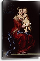 Постер Мурильо Бартоломе The Virgin of the Rosary, c.1650