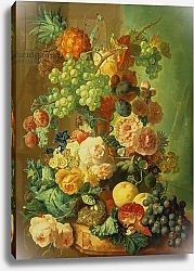 Постер Ос Ян Still Life with Fruit and Flowers