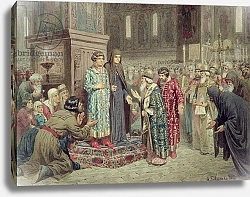 Постер Кившенко Алексей Council calling Michael F. Romanov to the Reign, 1880