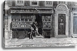 Постер Шарф Джордж (грав) Colourman's Shop, St. Martin's Lane, London, 1829
