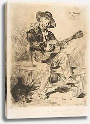 Постер Мане Эдуард (Edouard Manet) The Spanish Singer