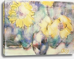 Постер Рольфс Кристиан Sunflowers in a Vase