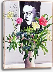 Постер Рэйленд Кристофер (совр) Fernando Pessoa, Roses and Lilies