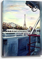 Постер  Французские зарисовки #23