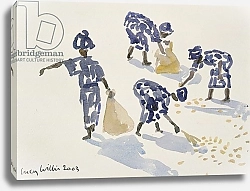 Постер Виллис Люси (совр) Clearing Leaves, Senegal, 2003
