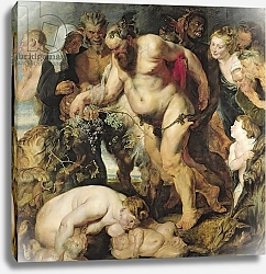Постер Рубенс Петер (Pieter Paul Rubens) The Drunken Silenus, c.1617-18