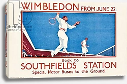 Постер Wimbledon from June 22, 1925