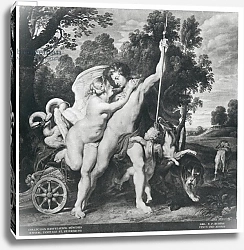 Постер Рубенс Петер (Pieter Paul Rubens) Venus and Adonis 2