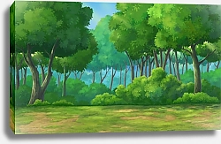 Постер Летний лес